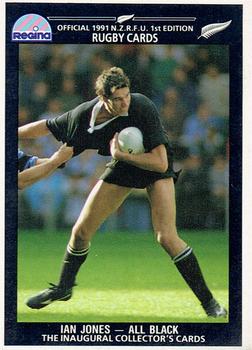 1991 Regina NZRFU 1st Edition #9 Ian Jones Front